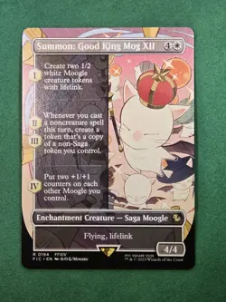 MTG Summon: Good King Mog XII (Borderless) Commander Final Fantasy - Image 3