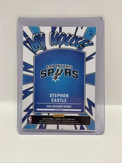 2024-25 Panini Donruss Optic - My House Stephon Castle #16 Holo Prizm (RC) - Image 2