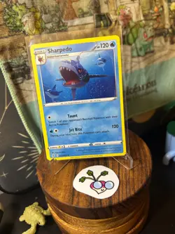 Pokemon TCG - Sharpedo (Regular) - Evolving Skies - 36/203 - Rare - Image 1