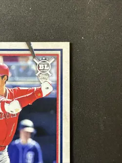 2018 TOPPS BIG LEAGUE #141 SHOHEI OHTANI ROOKIE CARD ANGELS RC (CENTERED) - Image 3