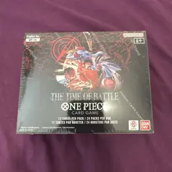 One Piece TCG OP-16 The Time Of Battle Booster Box (New & Sealed) - Image 1