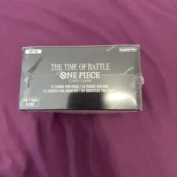 One Piece TCG OP-16 The Time Of Battle Booster Box (New & Sealed) - Image 4