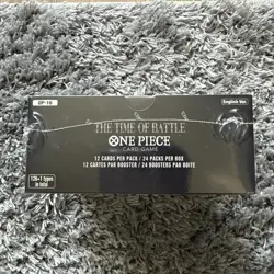 One Piece TCG OP-16 The Time Of Battle Booster Box Brand New Sealed - Image 4
