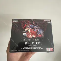 One Piece TCG OP-16 The Time Of Battle Booster Box (New & Sealed) - Image 2