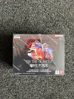 One Piece TCG OP-16 The Time Of Battle Booster Box (New & Sealed) In Hand ✅ - Image 1