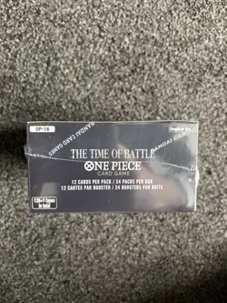 One Piece TCG OP-16 The Time Of Battle Booster Box (New & Sealed) In Hand ✅ - Image 2