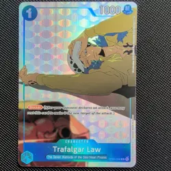 Trafalgar Law ST03-008 Alt Art Parallel 2023 Gift Collection Promo One Piece TCG - Image 1
