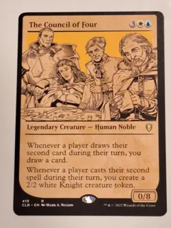 The Council of Four - SHOWCASE - Commander Legends Magic the Gathering MTG Nice! - Image 1
