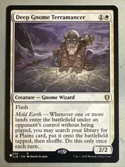 MTG / Deep Gnome Terramancer / LIST / #658 / Regular / Rare / NM - Image 1
