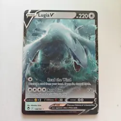 Pokemon Card TCG - Lugia V 138/195 - Silver Tempest - Rare Holo V - NM ⭐ - Image 1