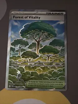 Forest of Vitality Pokemon ME03: Perfect Order POR 109/088 Ultra Rare NM - Image 1