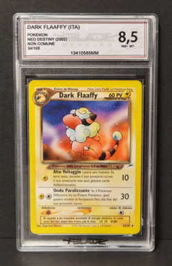 Dark Flaaffy Neo Destiny 34/105 ITA Blade 8.5 - Carta Pokemon Gradata - Image 1