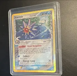 Pokemon TCG Starmie 15/113 EX Delta Species Holo Rare English 2005 HP 60 - Image 1