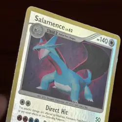 Salamence 18/132 Reverse Holo Rare Secret Wonders Pokemon Card DMG - Image 3