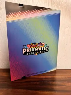 Pokemon Prismatic Evolutions Eevee Binder Collection ***BINDER ONLY*** NEW 2025 - Image 2