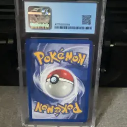 The Pokemon Company Team Rocket Meowth 62/82 Common EN CGC 9.5 - Image 2