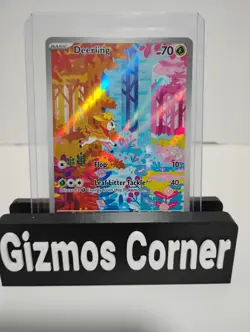 Pokemon TCG Deerling 165/162 SV05: Temporal Forces Holo - Image 1