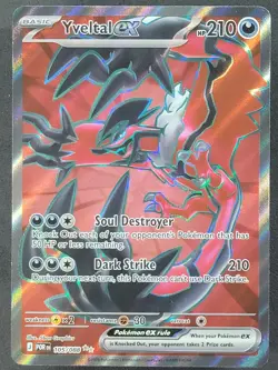 Yveltal ex 105/088 Ultra Rare Perfect Order Pokemon TCG - Image 1