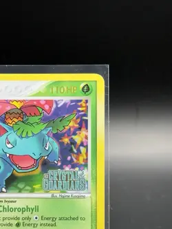 Venusaur 28/100 Reverse Holo Stamped Rare EX Crystal Guardians LP Pokemon Card - Image 4