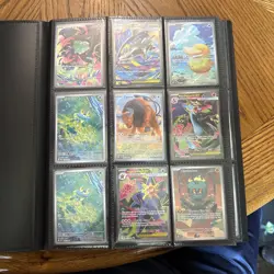 Pokemon 200 Pokemon TCG Trading Cards Collection Binder Included - Image 1