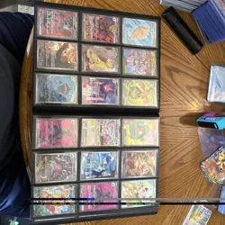 Pokemon 200 Pokemon TCG Trading Cards Collection Binder Included - Image 2