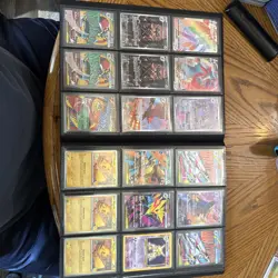 Pokemon 200 Pokemon TCG Trading Cards Collection Binder Included - Image 3