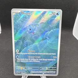 The Pokemon Company Phione 175/167 SV06 Twilight Masquerade IR Holo ENG 70HP - Image 1