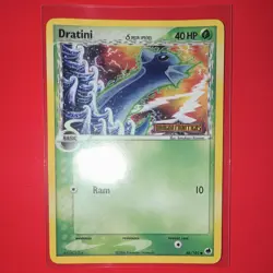 Pokemon TCG Dratini Delta Species 46/101 Dragon Frontiers Rev Holo 40 HP ENG - Image 1