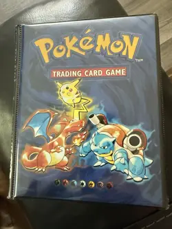 Vintage Pokemon 1995 Official Trading Card Binder And 23 Original Cards. NM. - Image 1