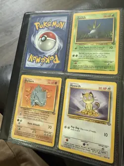 Vintage Pokemon 1995 Official Trading Card Binder And 23 Original Cards. NM. - Image 4