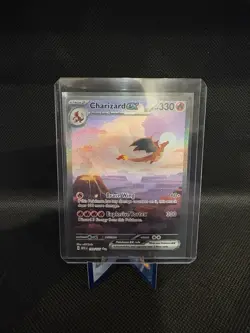 Pokemon Charizard ex 199/165 SV 151 SIR Holo Full Art Near Mint! - Image 1