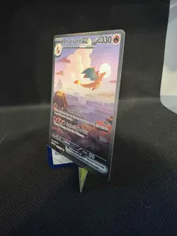 Pokemon Charizard ex 199/165 SV 151 SIR Holo Full Art Near Mint! - Image 3