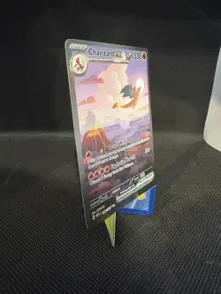 Pokemon Charizard ex 199/165 SV 151 SIR Holo Full Art Near Mint! - Image 4