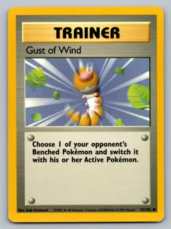 Pokemon TCG Base Set Gust of Wind #93 - Image 1