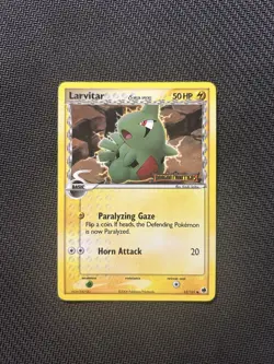 Pokemon TCG Larvitar 52/101 Stamped Reverse! HP Condition! See Description! - Image 1