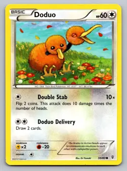 Doduo 55/55 Common Generations Lightly Played - Image 1
