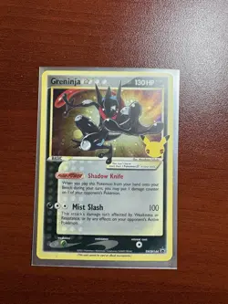 Greninja SWSH144 Pokemon Celebrations Promo Card - Image 1