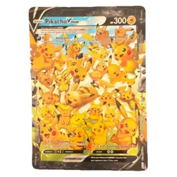 Pikachu V-UNION 300 HP Holo English Sword & Shield Promo Pokemon TCG Card jumbo! - Image 1