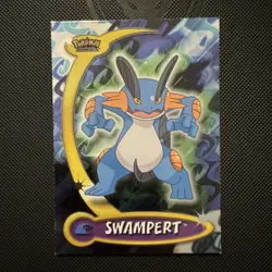 Pokemon TCG Swampert #74 Topps Advanced Challenge Holo ENG 2004 - Image 1