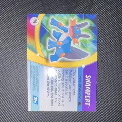 Pokemon TCG Swampert #74 Topps Advanced Challenge Holo ENG 2004 - Image 3