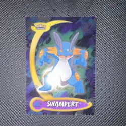 Pokemon TCG Swampert #74 Topps Advanced Challenge Holo ENG 2004 - Image 4