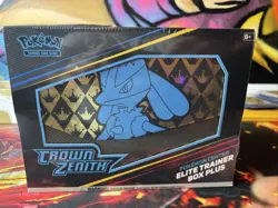 POKEMON CENTER TCG CROWN ZENITH ELITE TRAINER BOX PLUS SEALED BOX - Image 5