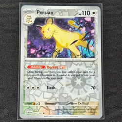 Persian - 053/165 - Reverse Holo - SV: 151 - Pokemon Card - NM/M - Image 1