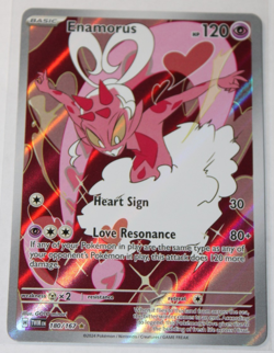 2024 Pokemon Twilight Masquerade Enamorus #180/167 Sv06 Holo - Image 1