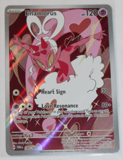 2024 Pokemon Twilight Masquerade Enamorus #180/167 Sv06 Holo - Image 5