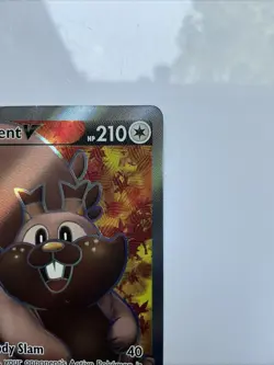 Greedent V (Full Art) 256/264 Swsh08: Fusion Strike Holo Pokemon TCG Full Art - Image 5