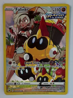 Pokemon Card Falinks TG07 Sword & Shield Astral Radiance Holo Full Art - Image 1