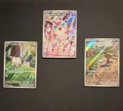 Pokemon TCG Phantasmal Flames Holo 3-Card Lot EN Wigglytuff Togedemaru Wooper NM - Image 1