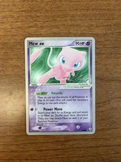 Mew ex 88/92 2007 Pokemon World Championships Tom Roos Rare EX Legend Maker - Image 1