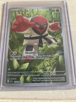 Throh Illustration Rare 128/086 Pokemon Black Bolt - Image 1